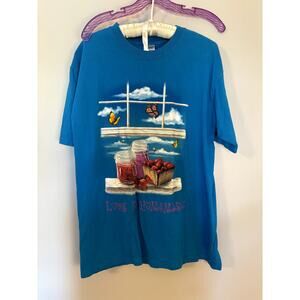 Vintage Graphic Berries and Jam T-shirt "Love is Homemade"